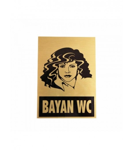 Bay & Bayan WC Levhası