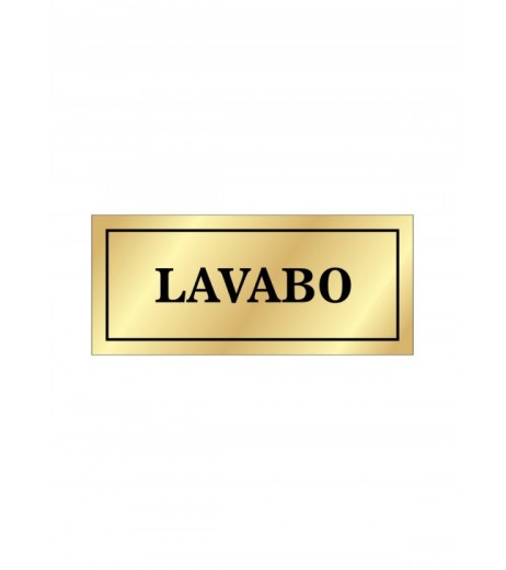 Lavabo Levhası